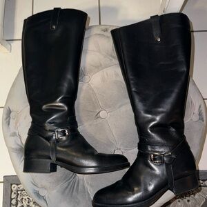 Chelsea and Violet knee-high riding boots size 9